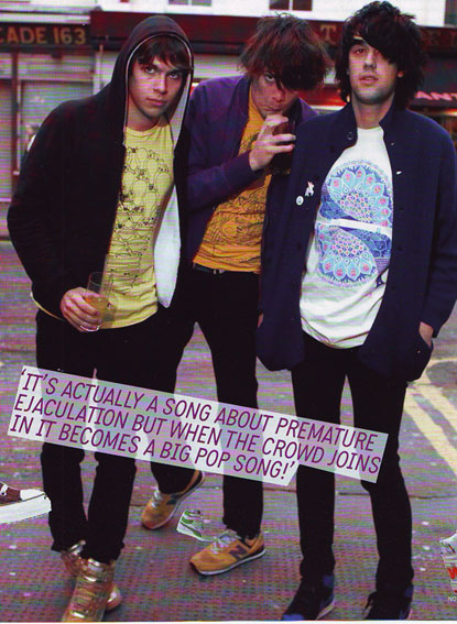 The Klaxons wearing New Balance Shoes